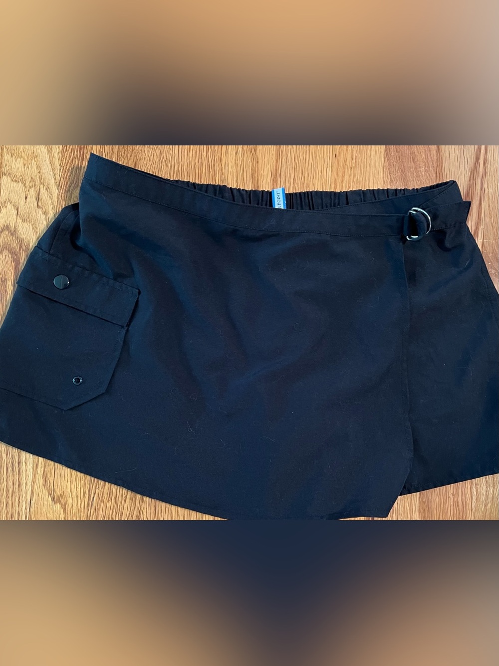 Black Skort with Side Pocket